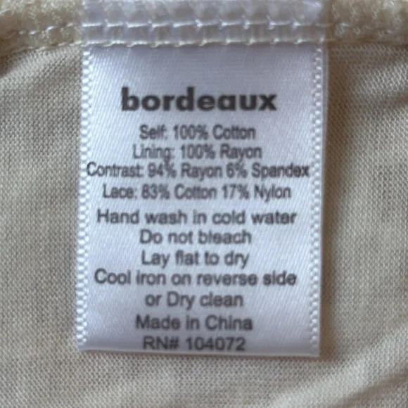 Anthropologie Bordeaux Floral Embroidered Mini Dress - Picture 15 of 15